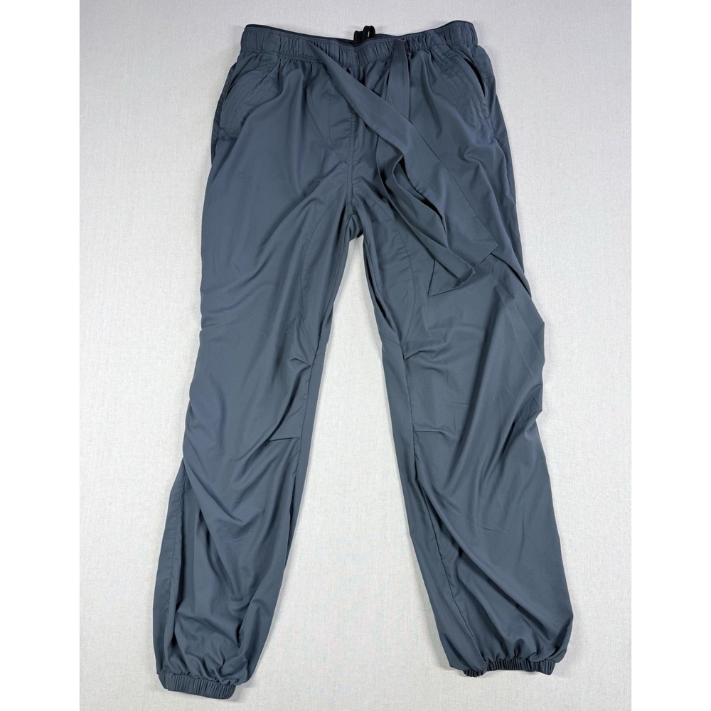 Paskho Balloon‎ Pants Serene Joggers Sz L Gray Relaxed Boho Travel Athleisure